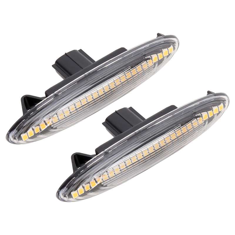 2 PCS DC12V / 5W Car LED Dynamic Blinker Side Lights Flowing Water Turn Signal Light for Lexus, Ambe