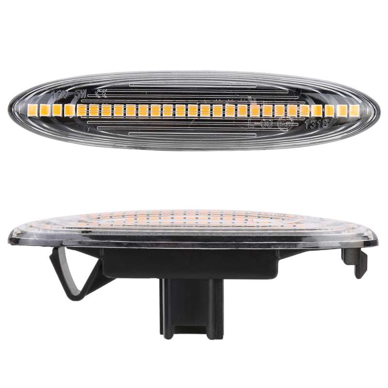 2 PCS DC12V / 5W Car LED Dynamic Blinker Side Lights Flowing Water Turn Signal Light for Lexus, Ambe