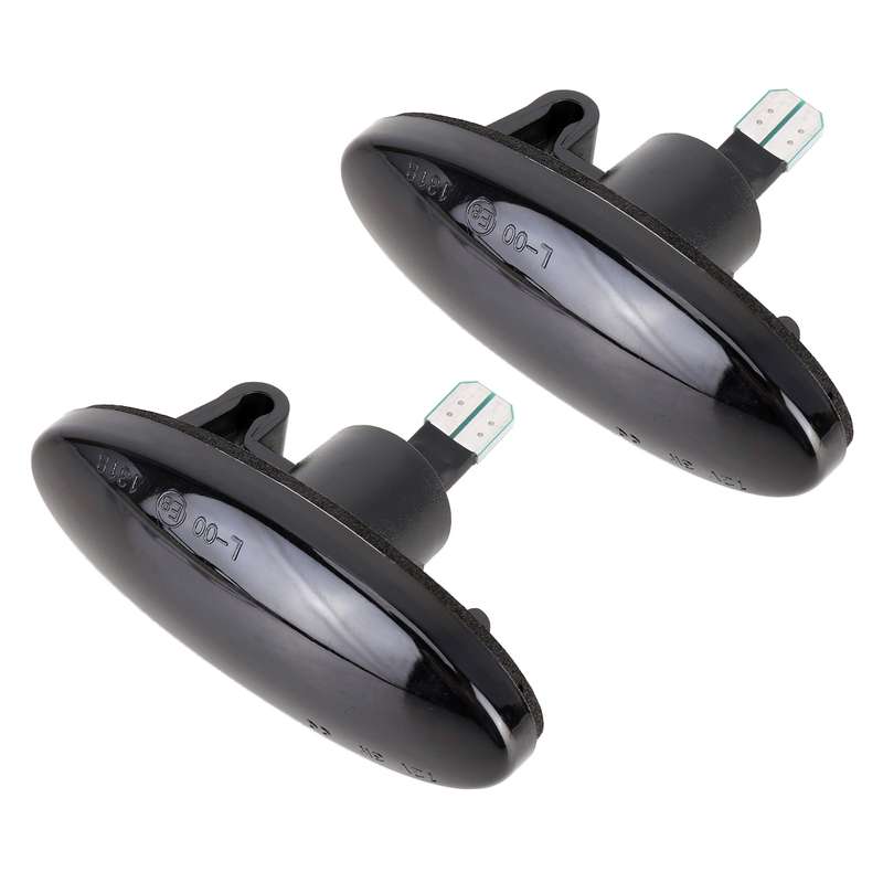 2 PCS DC12V / 3W Car LED Dynamic Blinker Side Lights Flowing Water Turn Signal Light for Nissan, Amb
