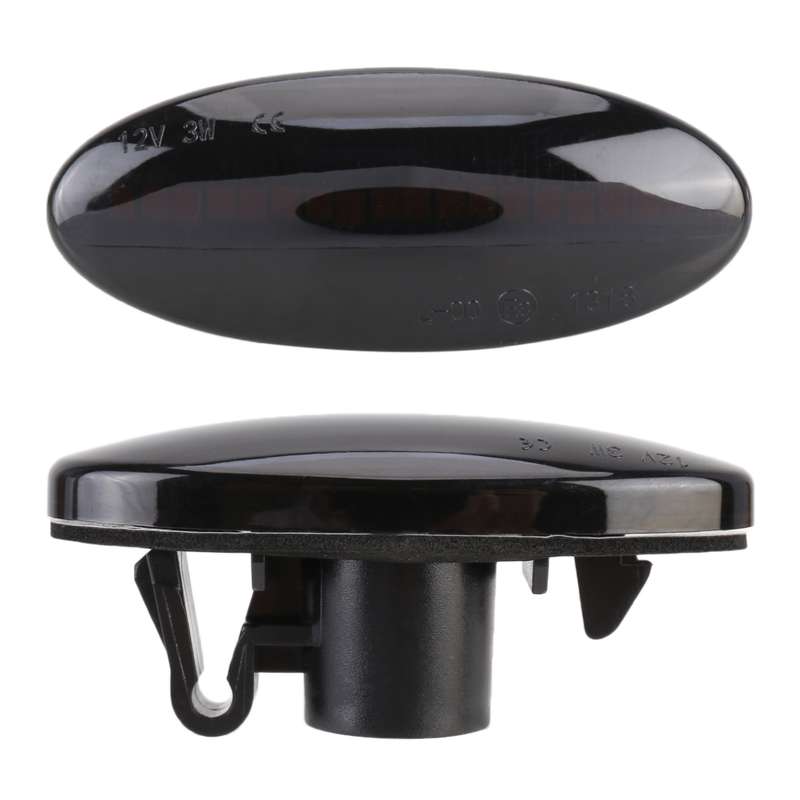 2 PCS DC12V / 3W Car LED Dynamic Blinker Side Lights Flowing Water Turn Signal Light for Nissan, Amb