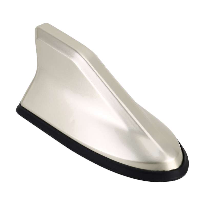 Universal Car Antenna Aerial Shark Fin Radio Signal (Silver)
