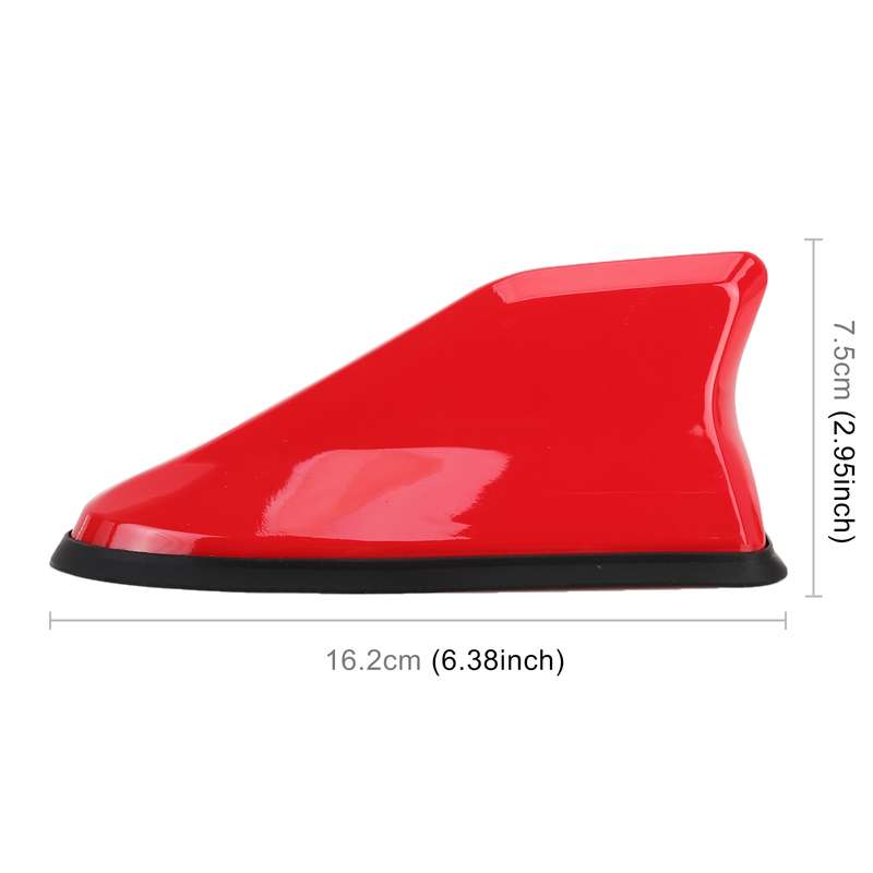 Universal Car Antenna Aerial Shark Fin Radio Signal (Black)
