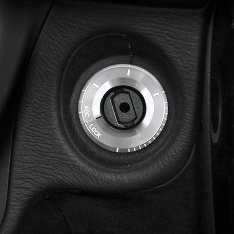 For Mercedes-Benz Metal Ignition Key Ring, Diameter: 4.8cm (Blue)