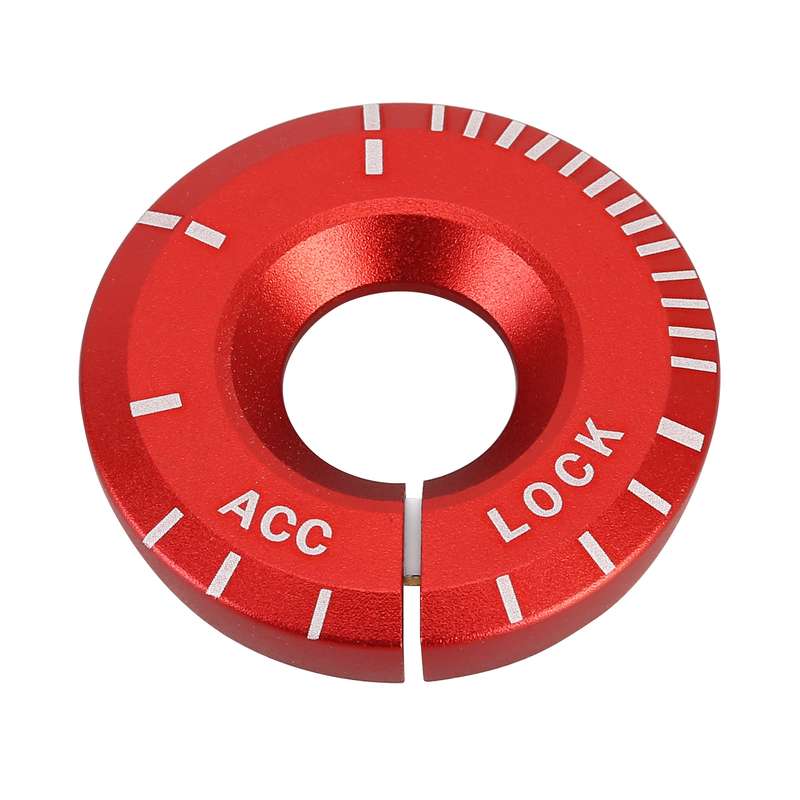 For Volkswagen Metal Ignition Key Ring, Diameter: 4.8cm (Blue)