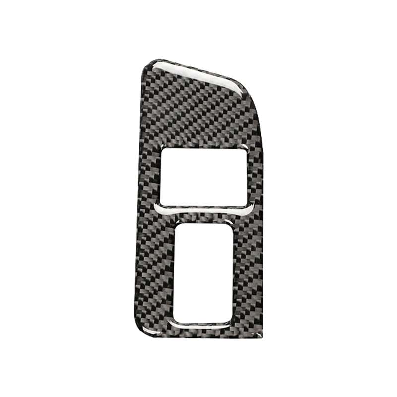 Car Carbon Fiber Trunk Switch Decorative Sticker for Subaru BRZ / Toyota 86 2013-2017, Left Drive (B