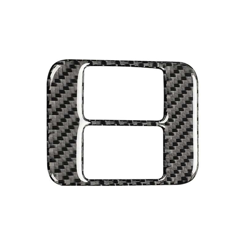 Car Carbon Fiber Seat Heating Panel Decorative Sticker for Subaru BRZ / Toyota 86 2013-2019, Left an