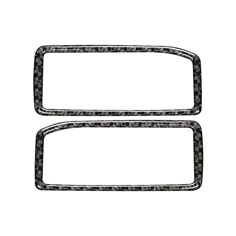 Car Carbon Fiber Instrument Air Outlet Decorative Sticker for Lexus IS250 2013-, Left Drive