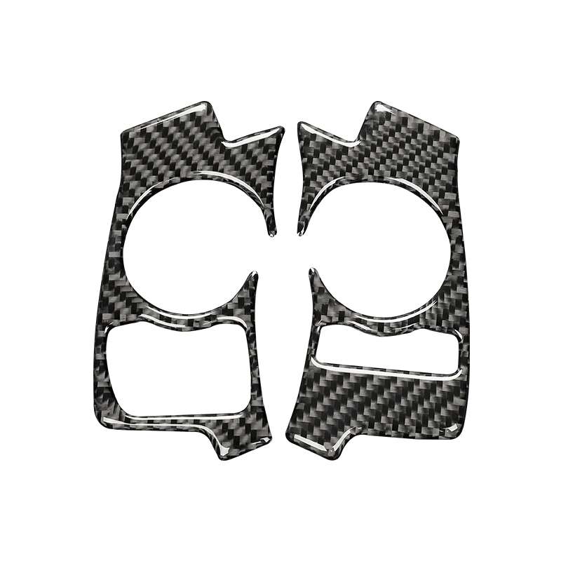 Car Carbon Fiber Steering Wheel Button Decorative Sticker for Lexus IS250 NX200 200t 300h 13-, Left