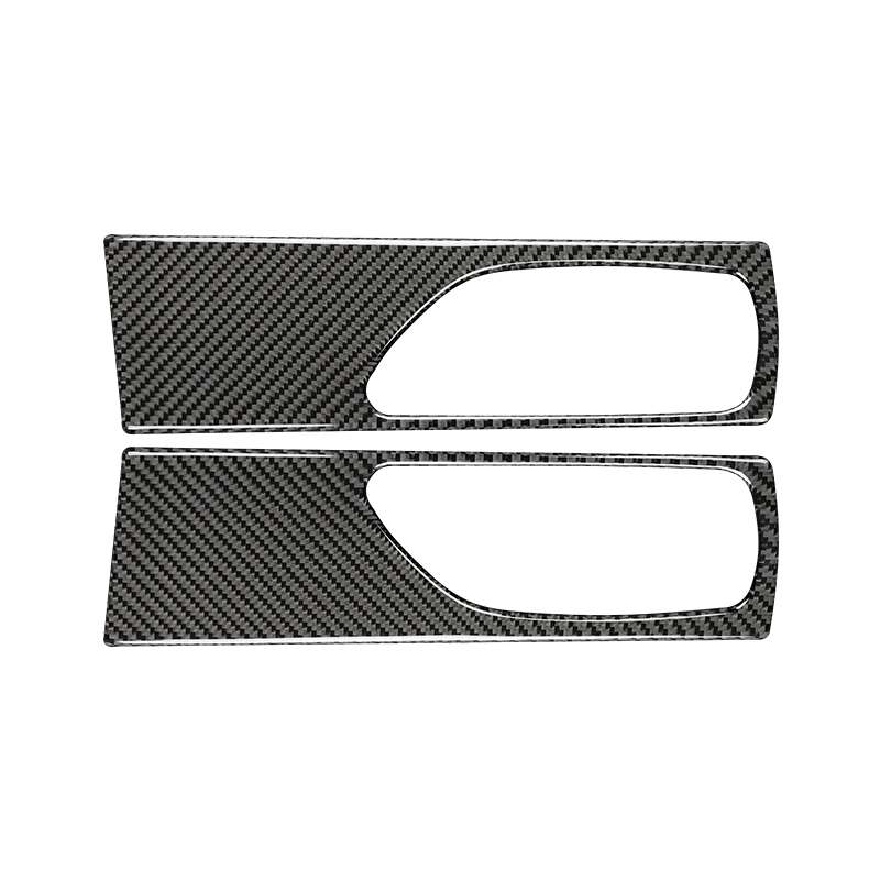 Car Carbon Fiber Rear Door Handle Decorative Sticker for Lexus IS250 2013-, Left Drive