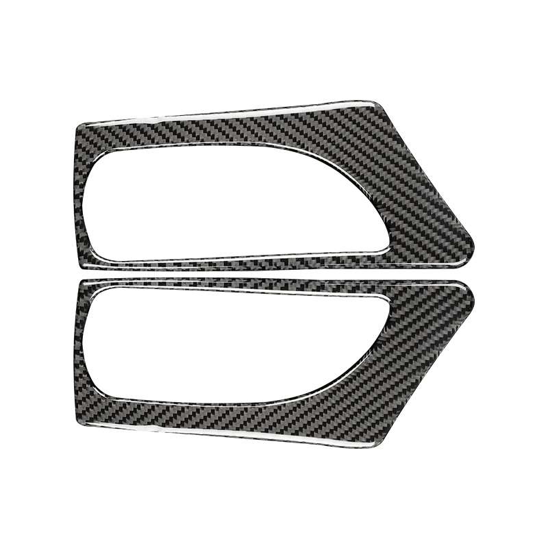Car Carbon Fiber Front Door Handle Decorative Sticker for Lexus IS250 2013-, Left Drive B Style