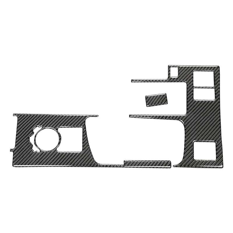 Car Carbon Fiber Gear Position Panel Decorative Sticker for Lexus IS250 2013-, Left Drive A Style