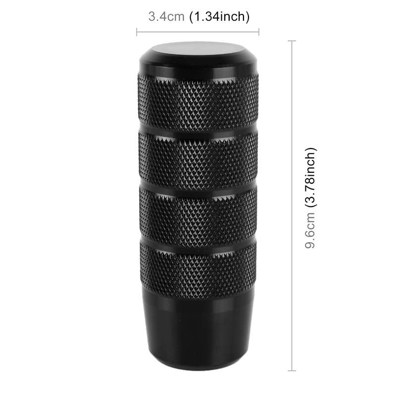 Universal Car Threaded Post Gear Head Gear Shift Knob (Black)