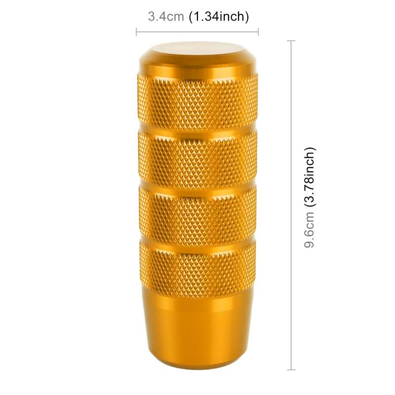Universal Car Threaded Post Gear Head Gear Shift Knob (Black)