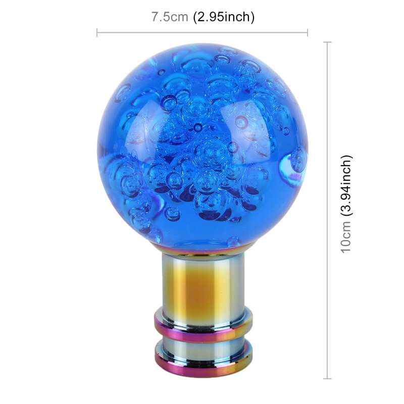 Universal Car Ball Shape Gear Head Gear Shift Knob (Transparent)