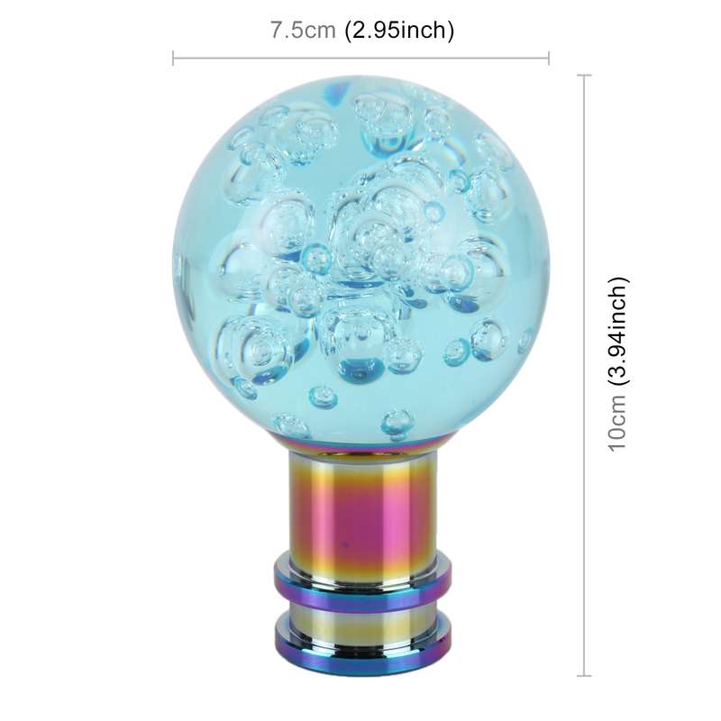 Universal Car Ball Shape Gear Head Gear Shift Knob (Transparent)