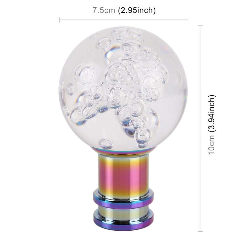 Universal Car Ball Shape Gear Head Gear Shift Knob (Pink)