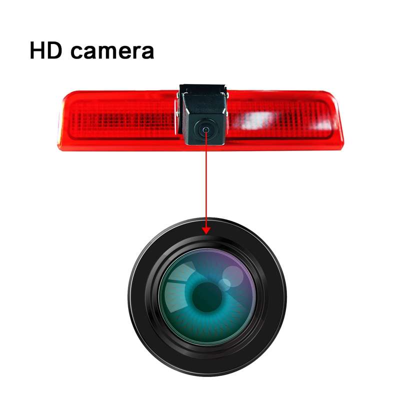PZ475 Car Waterproof 170 Degree Brake Light View Camera for Volkswagen Crafter