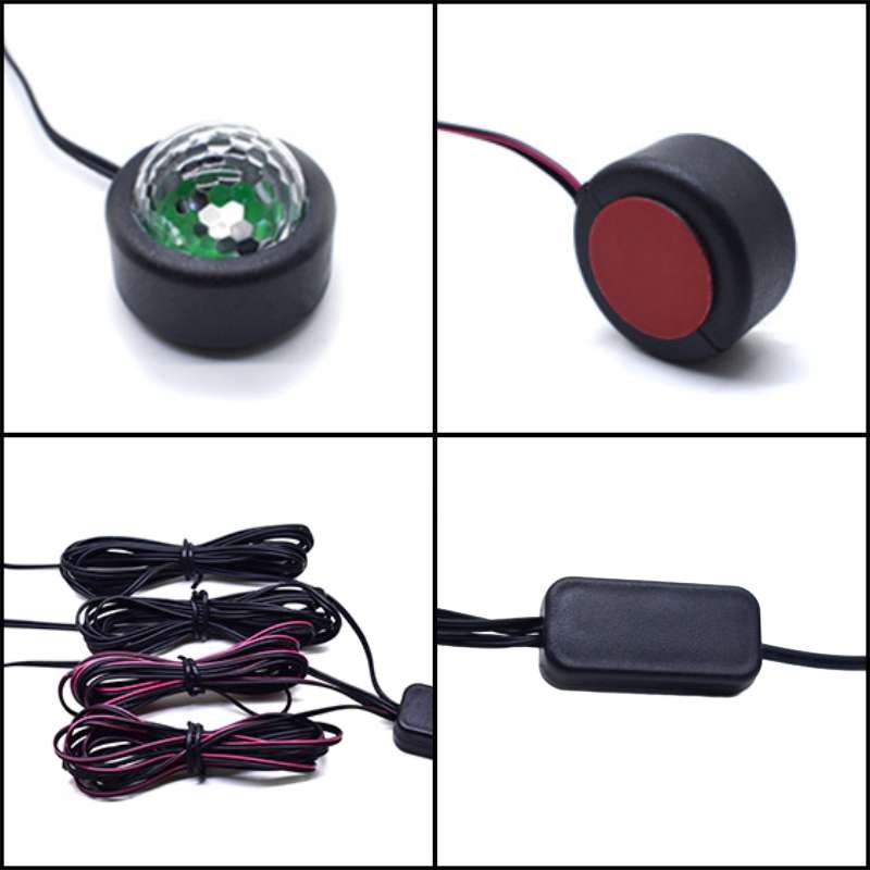 Universal Car LED Atmosphere Lights Emergency Foot Light Ordinary Version