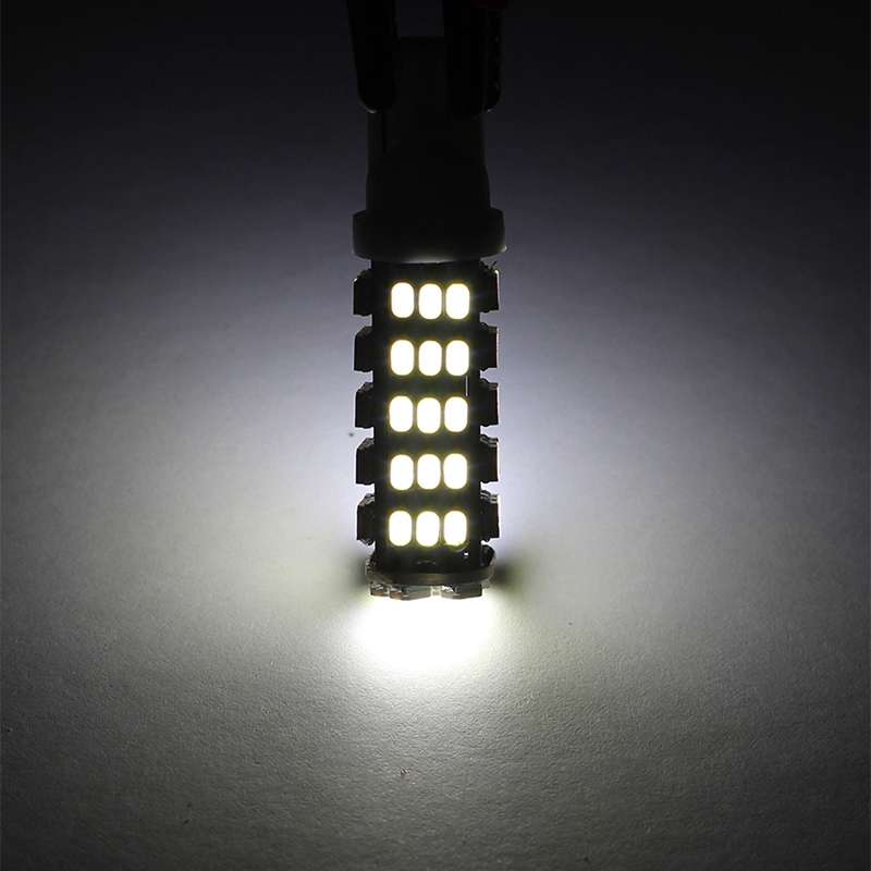 10 PCS T10 DC12V / 1.5W / 6500K / 75LM Car Clearance Lights Reading Lamp with 68LEDs SMD-3020 Lamp B