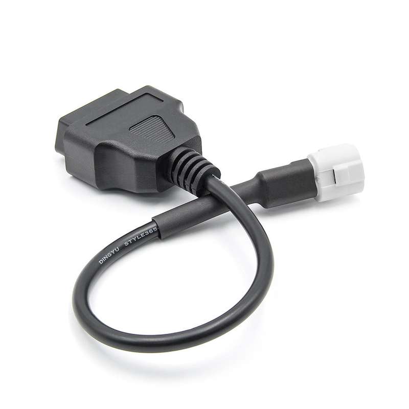 Motorcycle OBD Female to 3PIN Connector Cable for Yamaha