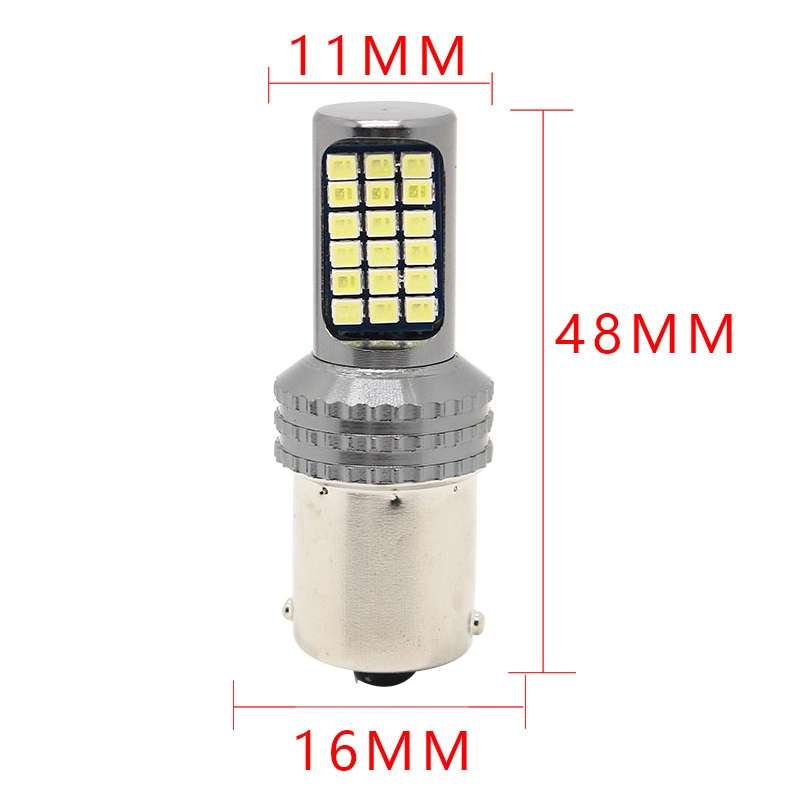 2 PCS 1156 / BA15S DC12V / 5W Car Turn Lights / Reversing Lights / Brake Lights with 36LEDs SMD-2025