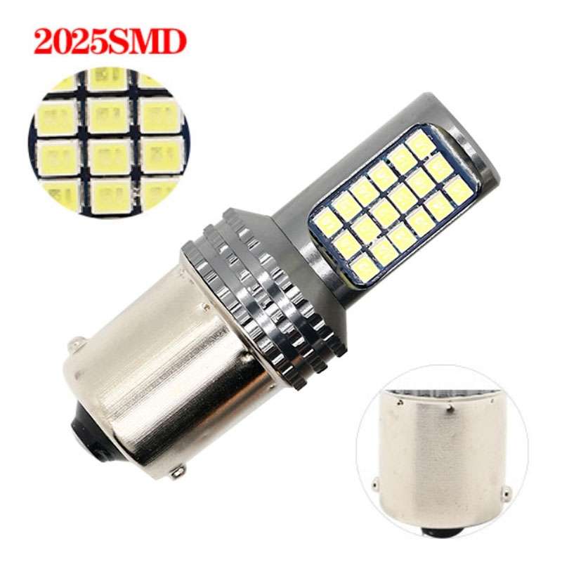 2 PCS 1156 / BA15S DC12V / 5W Car Turn Lights / Reversing Lights / Brake Lights with 36LEDs SMD-2025