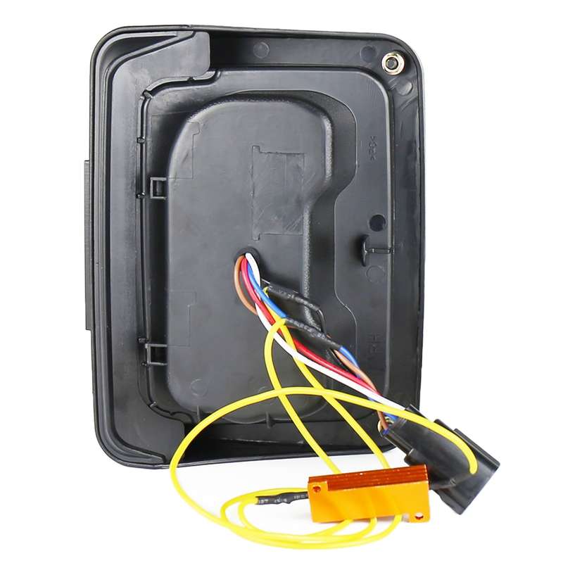 1 Pair 15W DC 12V IP67 4 in 1 Car LED Tail Lights / Driving Lights / Brake Lights/Turn Reverse, Euro