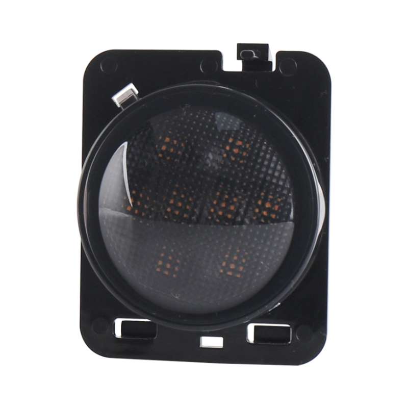 8W DC 12V Car SUV Refit LED Wheel Eyebrow Turn Signal for Jeep Wrangler JK 07-17, Specification: Smo