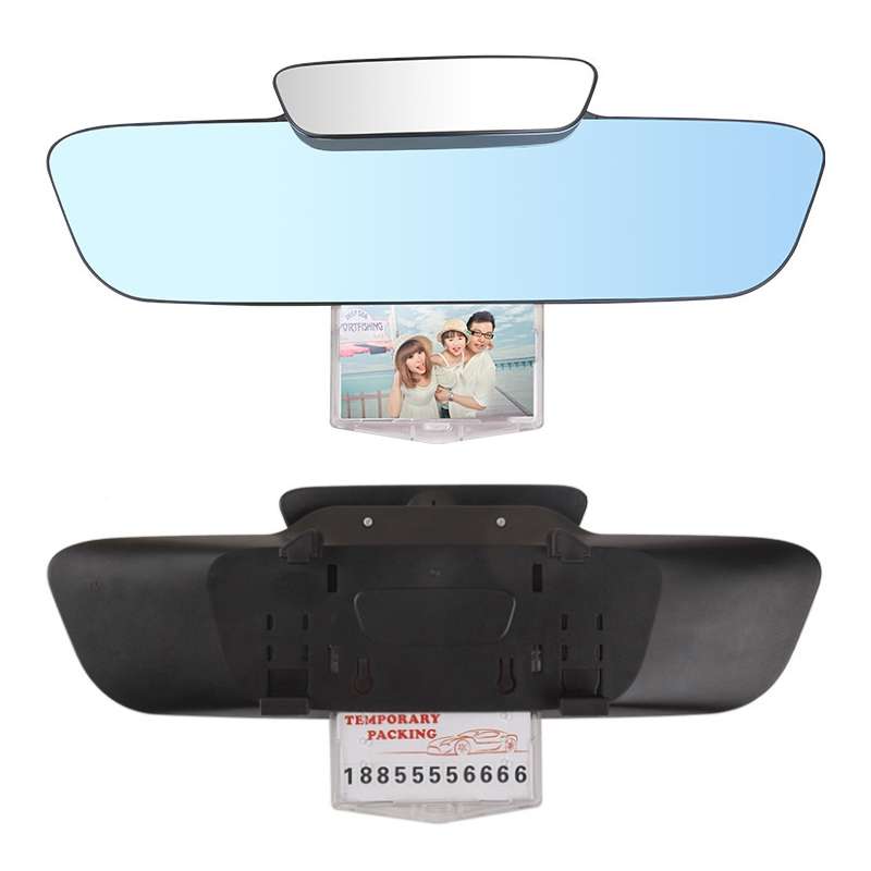 YC-193 Multifunctional Car Interior Rearview Mirror Large Field of Vision Anti-glare Auxiliary Car B