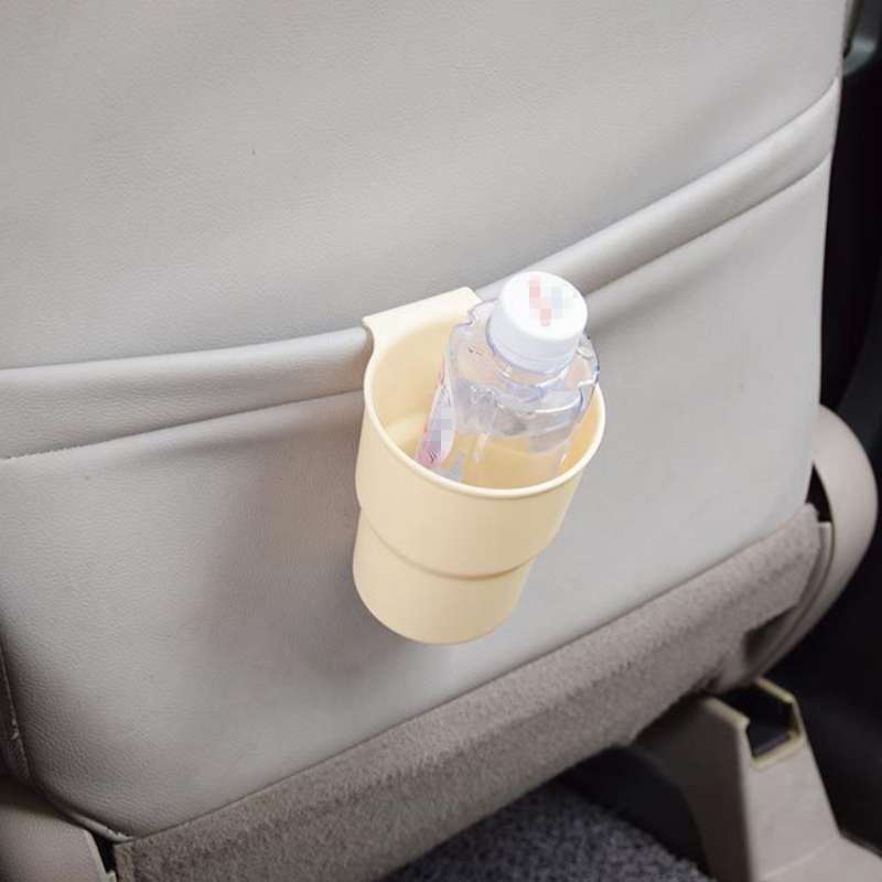 Multifunctional Car Water Cup Holder Hanging Storage Box Mobile Phone Holder Air Outlet Trash Can (B