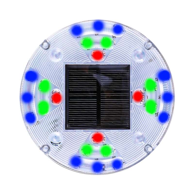 2 PCS Solar LED Flashing Light Car Rear-end Collision Warning Lights, Strong Magnetic Constantly Bri