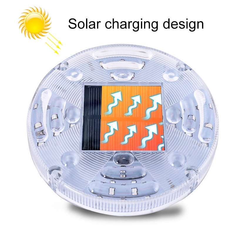 2 PCS Solar LED Flashing Light Car Rear-end Collision Warning Lights, Strong Magnetic Constantly Bri
