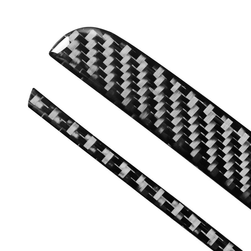 8 in 1 Car Carbon Fiber Door Panel Decorative Sticker for Audi A5 Hard Top 2008-, Left and Right Dri