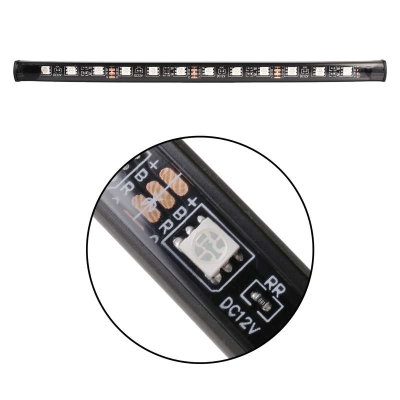 4 in 1 Universal Car Cigarette Lighter 8-color APP Control LED Atmosphere Light Decorative Lamp, wit