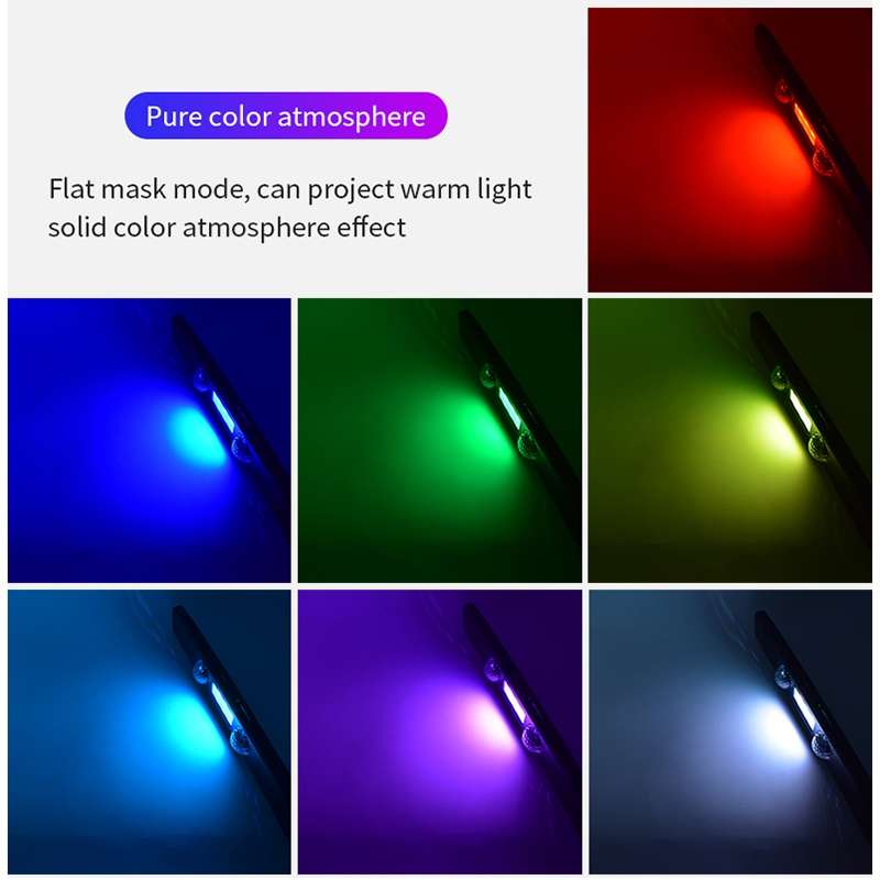 D88 5V 2.5W Car Colorful Starry Sky Atmosphere Lamp without Remote Control