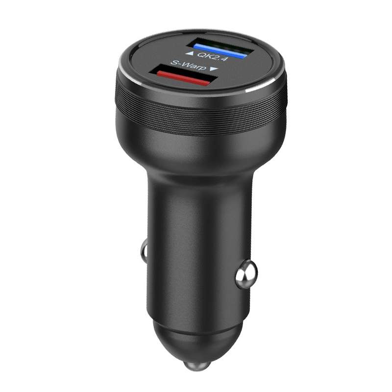 DASH / WARP 30W Car Flash Charger for OnePlus (Black)