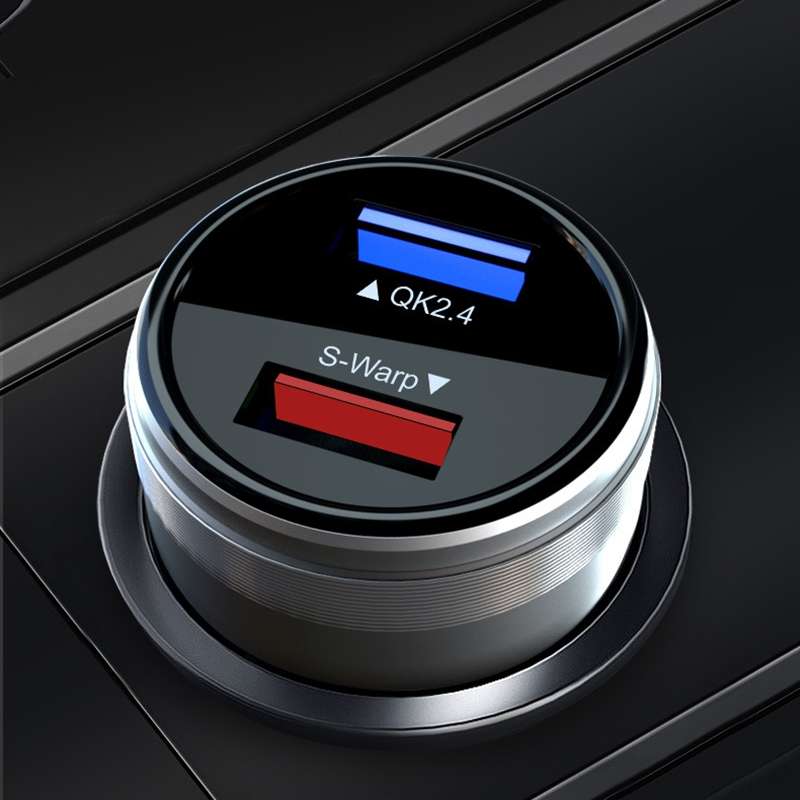 DASH / WARP 30W Car Flash Charger for OnePlus (Black)