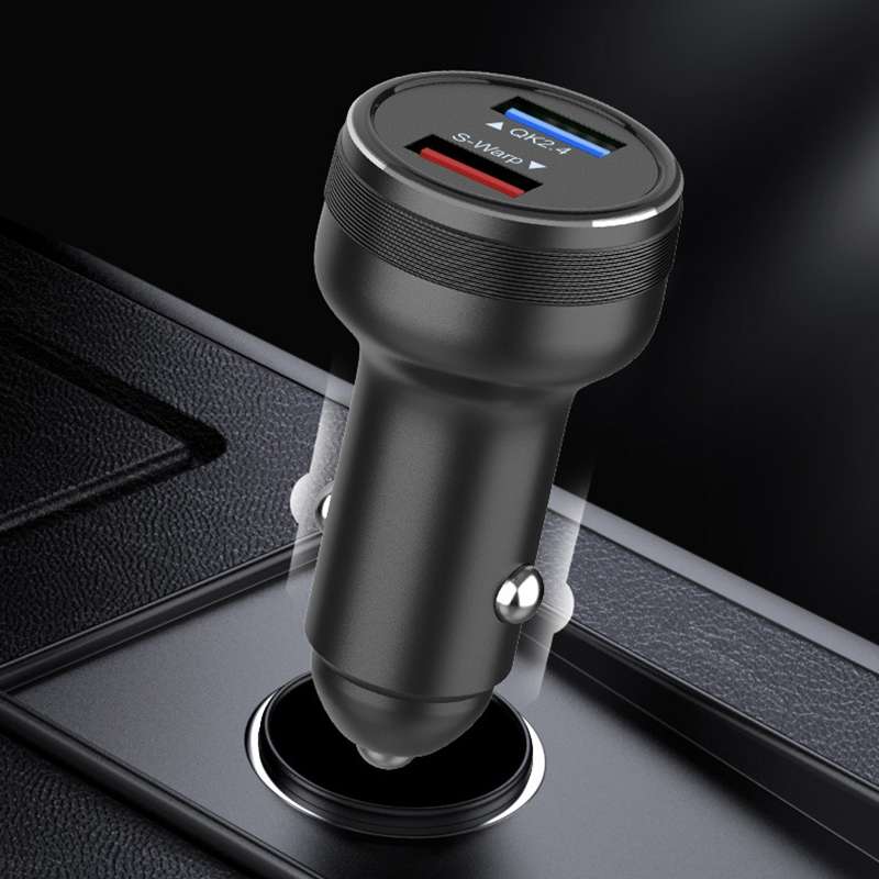 DASH / WARP 30W Car Flash Charger for OnePlus (Black)