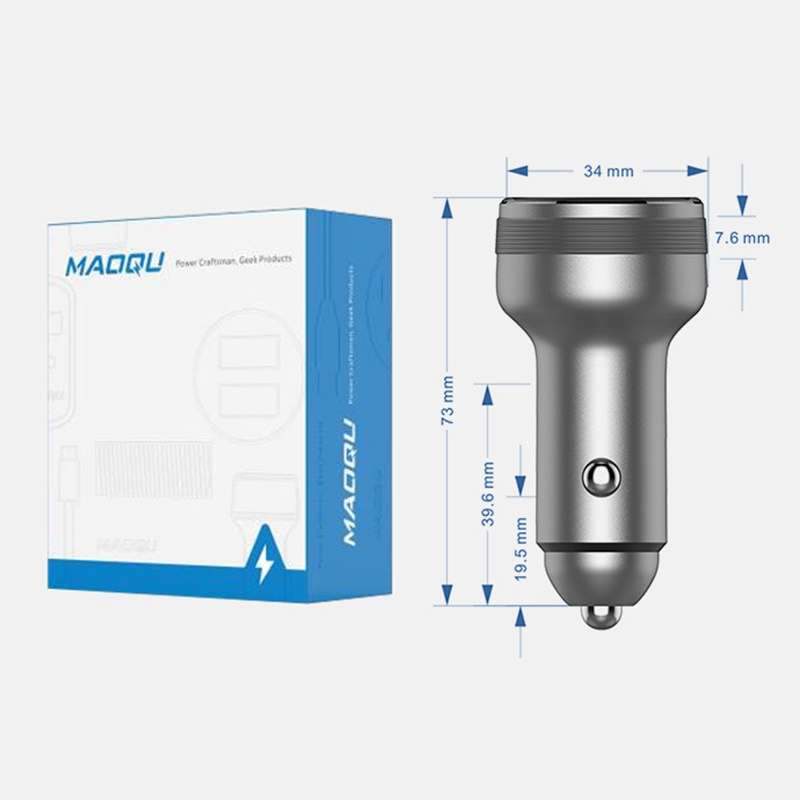 DASH / WARP 30W Car Flash Charger for OnePlus (Black)