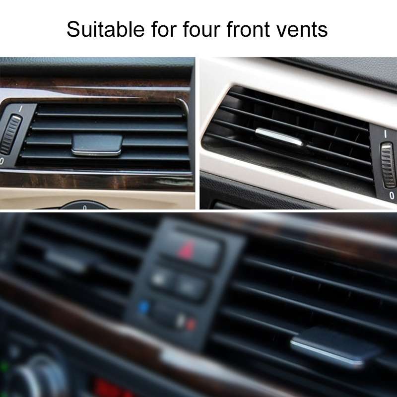 Car Front Air Conditioning Exhaust Switch Paddle Air Conditioning Leaf Clip for BMW 3 Series E90, Le
