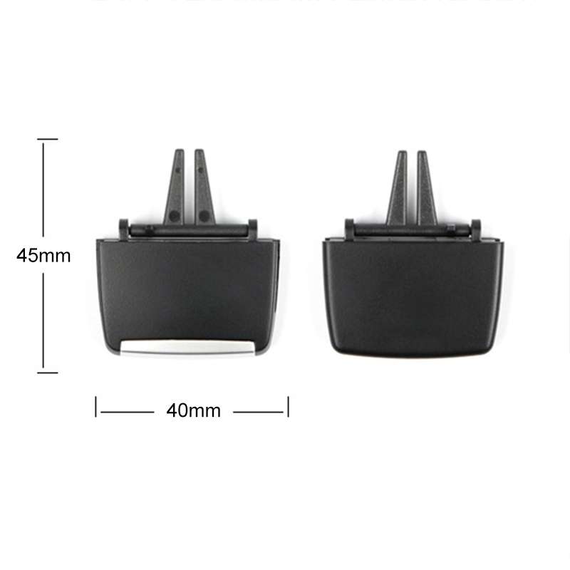 Car Rear Air Conditioning Exhaust Switch Paddle Air Conditioning Leaf Clip for BMW X5 / X6, Left and