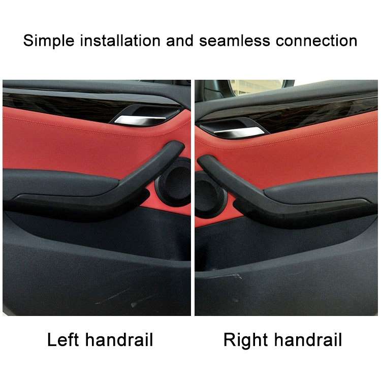 Car Left Side Inner Door Handle for BMW X1 2009-2015, Left and Right Drive Universal (Black)