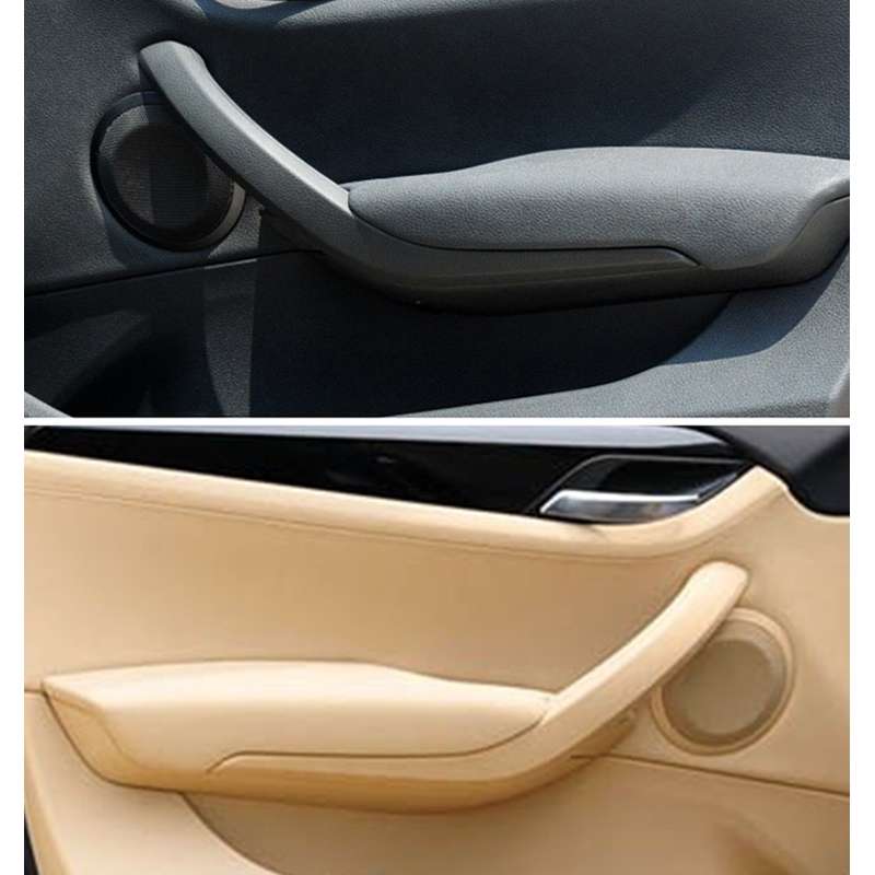 Car Left Side Inner Door Handle for BMW X1 2009-2015, Left and Right Drive Universal (Black)