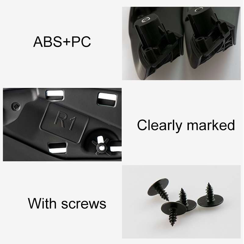 Car Left Rear Side Inner Armrest Door Handle for BMW F30 / F35, Left and Right Drive Universal(Black