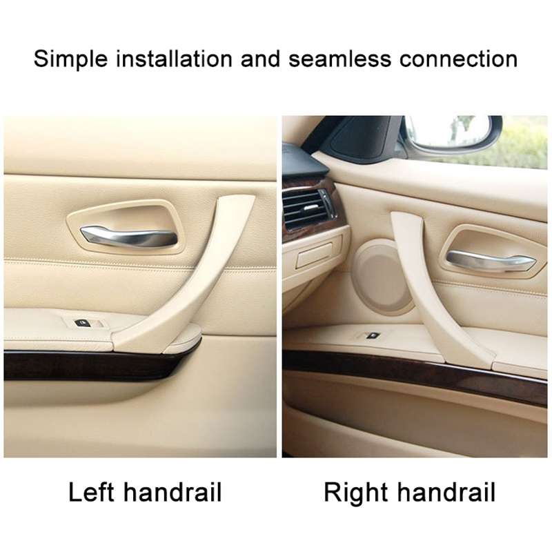 Car Right Side Inner Door Bracket for BMW E90 2005-2012, Left and Right Drive Universal (Black)