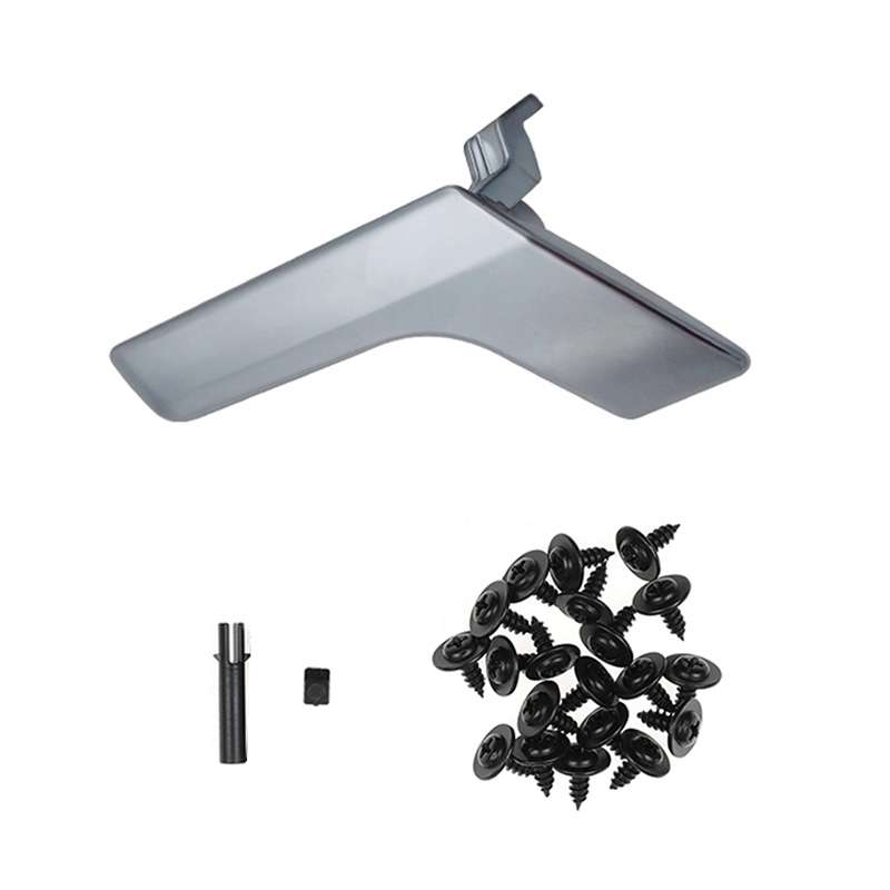 Car Left Side Electroplating Matte Inner Door Handle for Mercedes-Benz C Class W204, Left and Right
