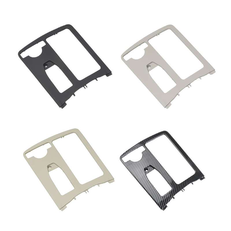 Car Carbon Fiber Central Control Storage Box Square Cover 2046800107 for Mercedes-Benz C-Class W204