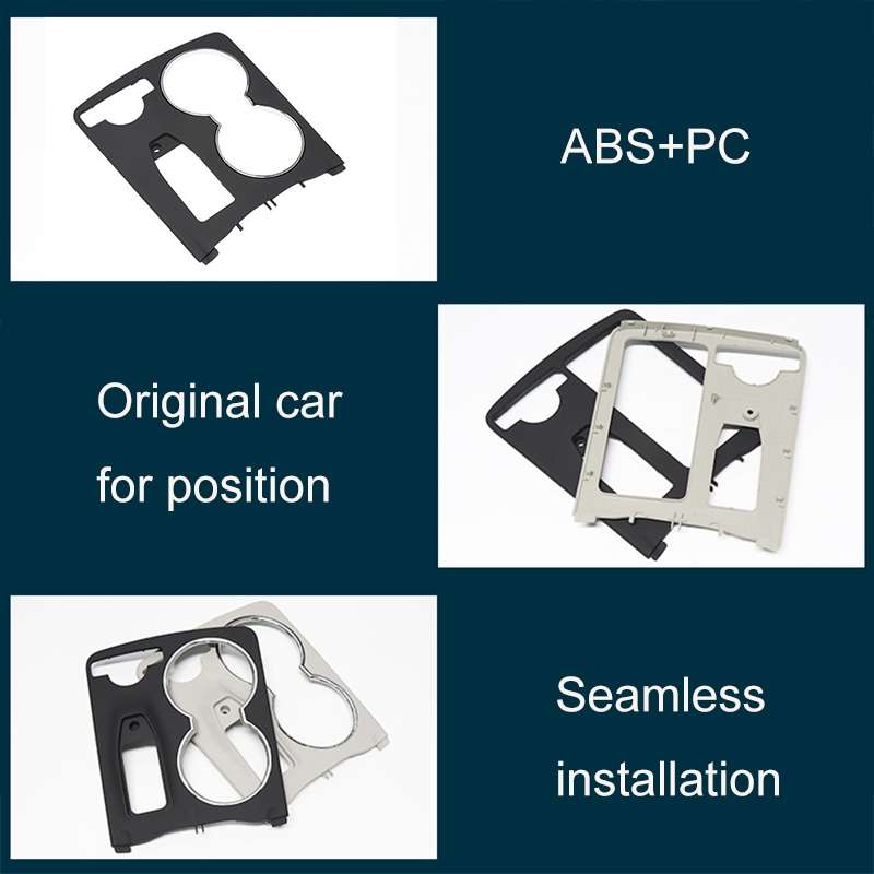 Car Central Control Storage Box Round Cover 2046800107 for Mercedes-Benz C-Class W204 2007-2014, Lef