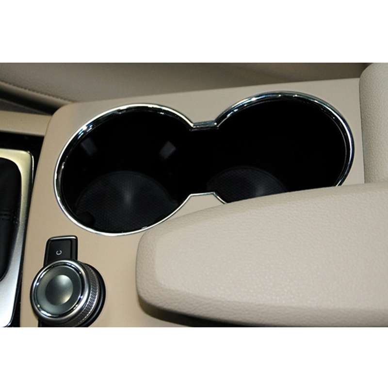 Car Central Control Storage Box Round Cover 2046800107 for Mercedes-Benz C-Class W204 2007-2014, Lef