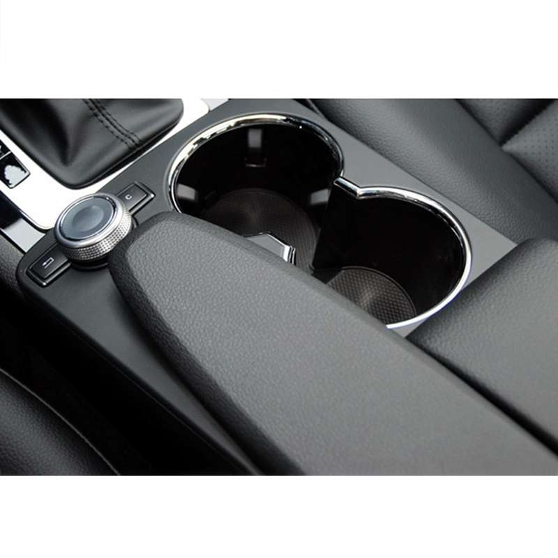 Car Carbon Fiber Central Control Storage Box Cover 2046800107 for Mercedes-Benz GLK Class X204 2008-